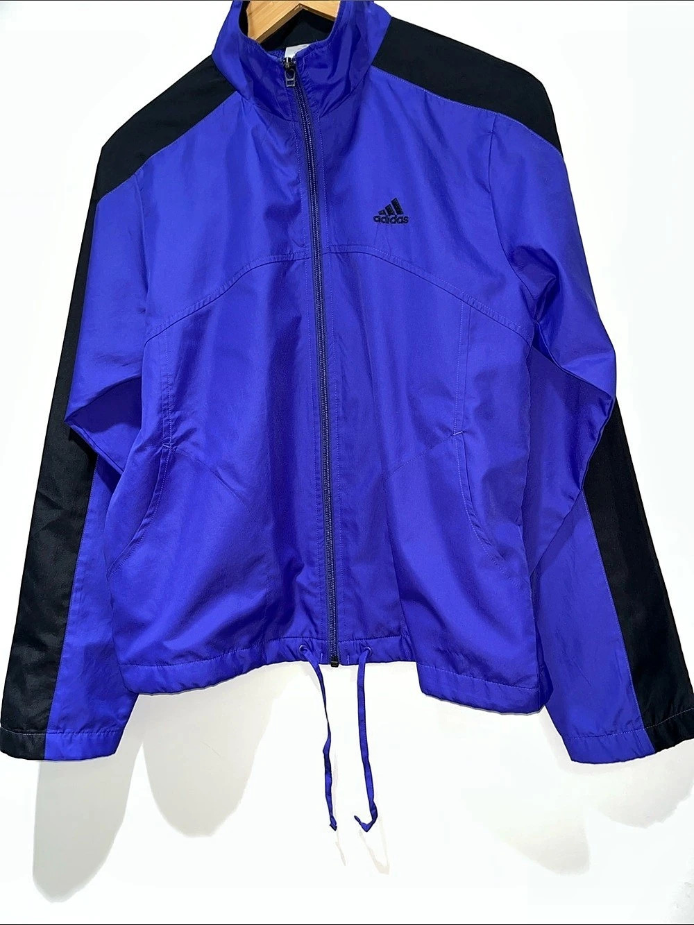 Unisex adidas Color Block Windbreaker Size Small Like New